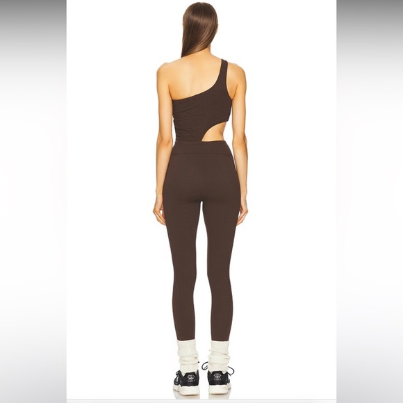 NWT GIGI C Rory Jumpsuit Chocolate - Picture 4 of 10